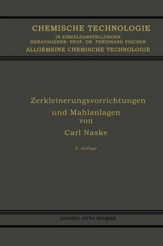 Cover image for Zerkleinerungsvorrichtungen Und Mahlanlagen