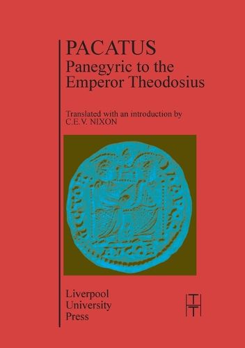 Cover image for Pacatus: Panegyric to the Emperor Theodosius