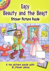 Cover image for Easy Beauty and the Beast Sticker Picture Puzzle