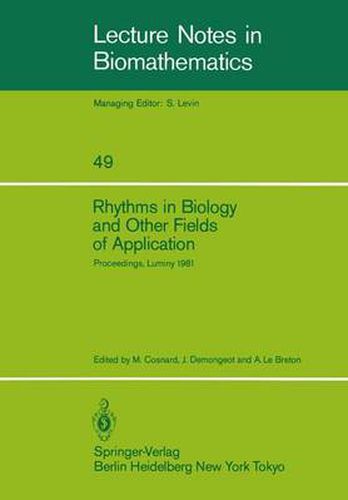 Cover image for Rhythms in Biology and Other Fields of Application: Deterministic and Stochastic Approaches