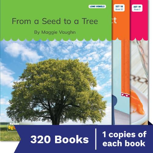 Cover image for Nelson Decodable Readers Sets 1-20 + Supplemental Classroom Pack x320