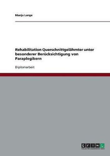 Cover image for Paraplegiker. Rehabilitation Querschnittgelahmter