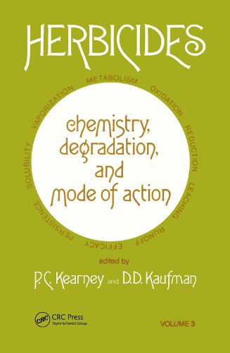 Cover image for Herbicides Chemistry: Degradation and Mode of Action