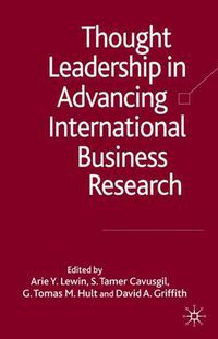 Cover image for Thought Leadership in Advancing International Business Research