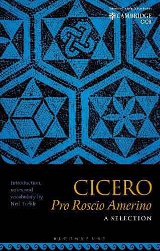 Cover image for Cicero Pro Roscio Amerino: A Selection
