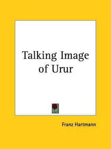 Cover image for Talking Image of Urur