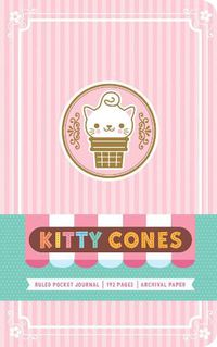 Cover image for Kitty Cones Ruled Pocket Journal