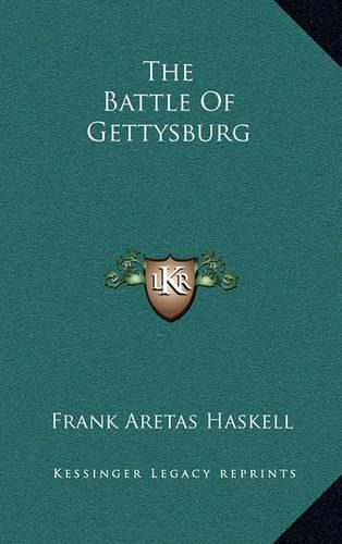 Cover image for The Battle of Gettysburg