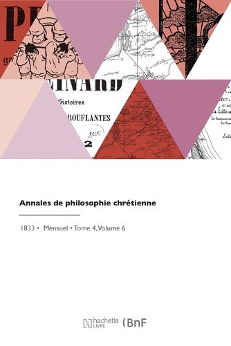 Cover image for Annales de philosophie chretienne
