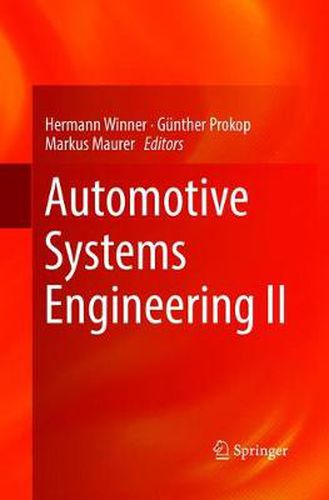 Cover image for Automotive Systems Engineering II