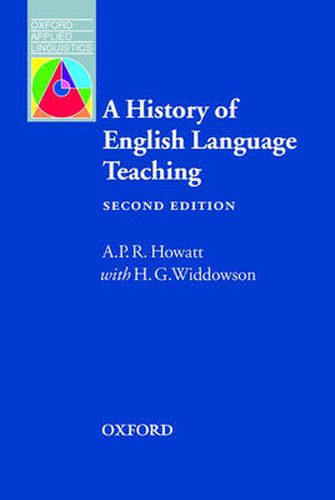 Cover image for A History of ELT, Second Edition