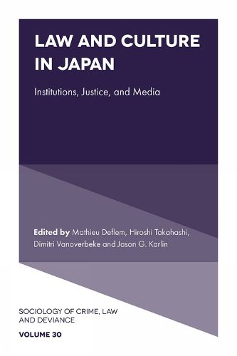 Cover image for Law and Culture in Japan