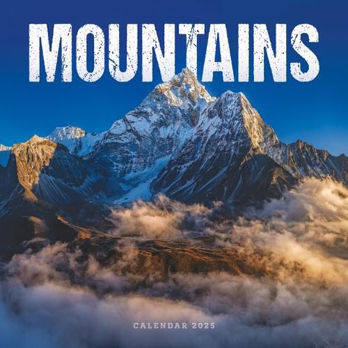 2025 Mountains Wall Calendar