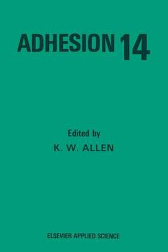 Cover image for Adhesion 14