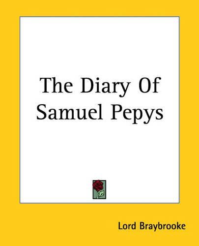 Cover image for The Diary Of Samuel Pepys