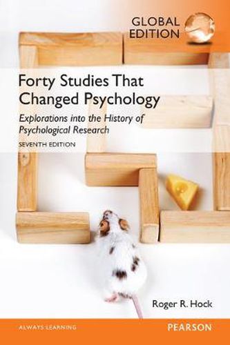Cover image for Forty Studies that Changed Psychology, Global Edition