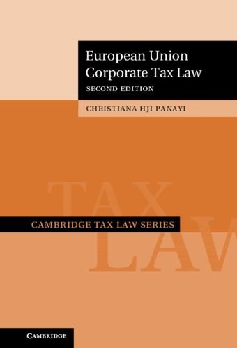 Cover image for European Union Corporate Tax Law