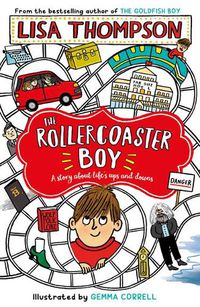Cover image for The Rollercoaster Boy