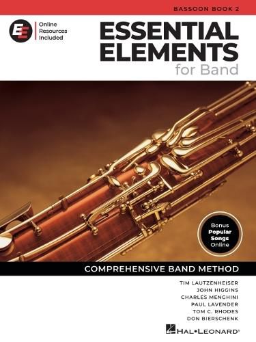 Cover image for Essential Elements for Band - Bassoon Book 2 with Eei