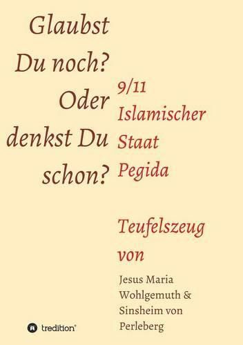Cover image for Glaubst Du noch oder denkst Du schon?