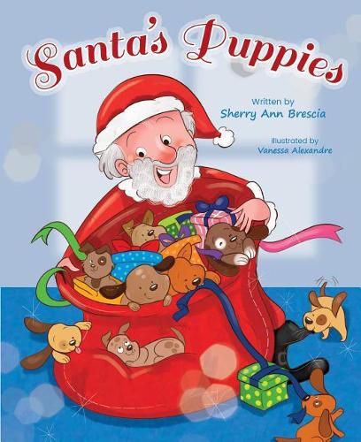 Cover image for Santa's Puppies!