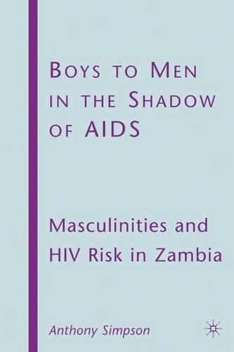 Cover image for Boys to Men in the Shadow of AIDS: Masculinities and HIV Risk in Zambia