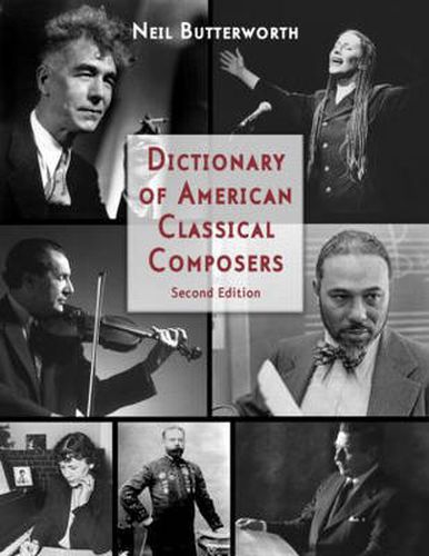 Cover image for Dictionary of American Classical Composers