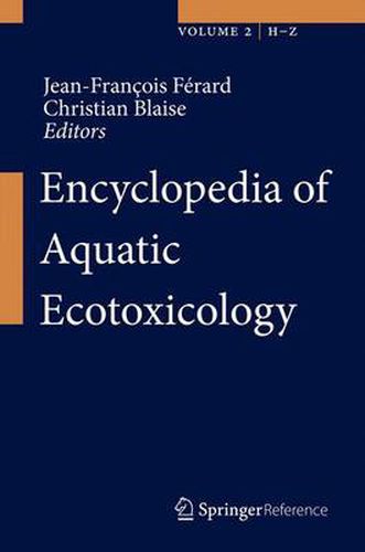 Cover image for Encyclopedia of Aquatic Ecotoxicology