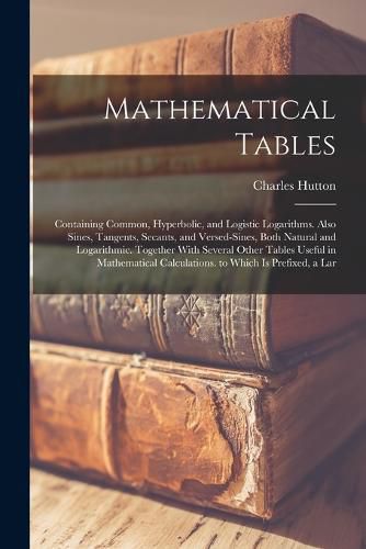 Cover image for Mathematical Tables