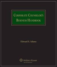 Cover image for Corporate Counselor's Business Handbook