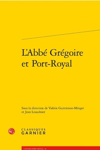 Cover image for L'Abbe Gregoire Et Port-Royal