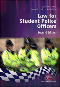 Cover image for Law for Student Police Officers