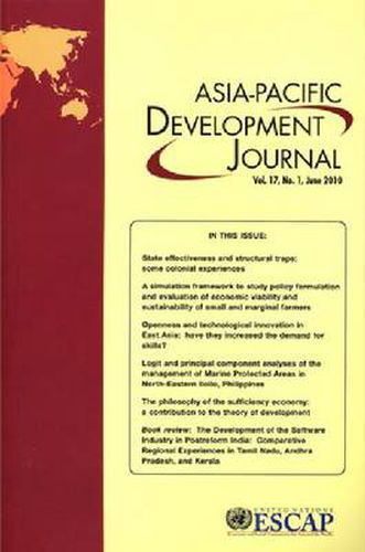 Cover image for Asia-Pacific Development Journal