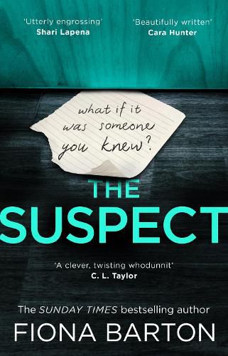 Cover image for The Suspect: The most addictive and clever new crime thriller of 2019