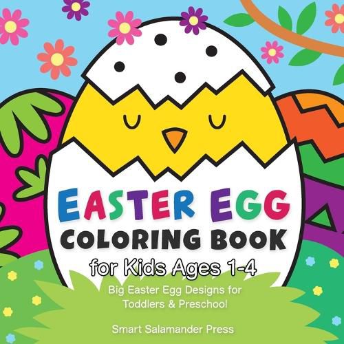 Cover image for Easter Egg Coloring Book for Kids Ages 1-4: Big Easter Egg Designs for Toddlers & Preschool