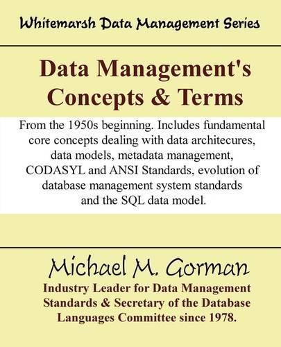 Cover image for Data Management's Concepts & Terms