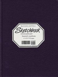 Cover image for Wg Sketchbook Kivar Cover 8.25 X 11 Blackberry