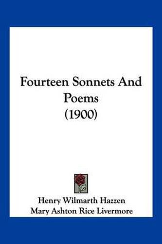 Cover image for Fourteen Sonnets and Poems (1900)