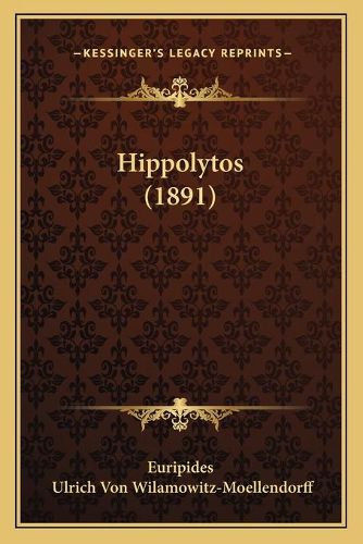 Cover image for Hippolytos (1891)