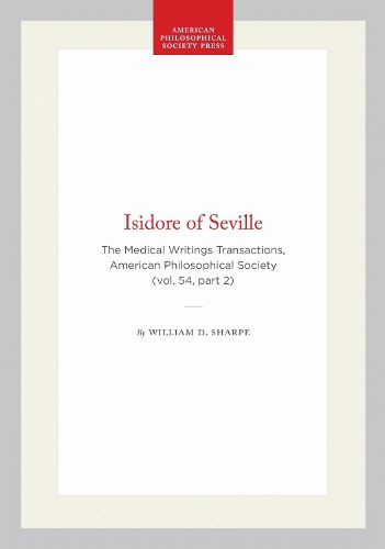 Cover image for Isidore of Seville