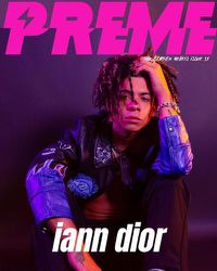 Cover image for Iann Dior - Preme Magazine -Broken Hearts Issue 35