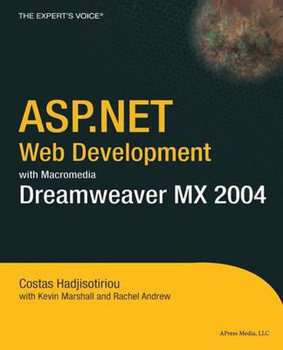 Cover image for ASP.NET Web Development with Macromedia Dreamweaver MX 2004