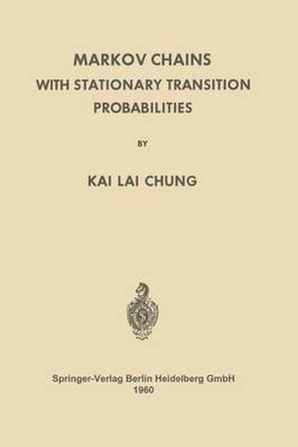 Cover image for Markov Chains with Stationary Transition Probabilities