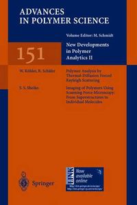 Cover image for New Developments in Polymer Analytics II