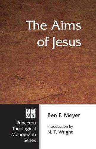 Cover image for The Aims of Jesus