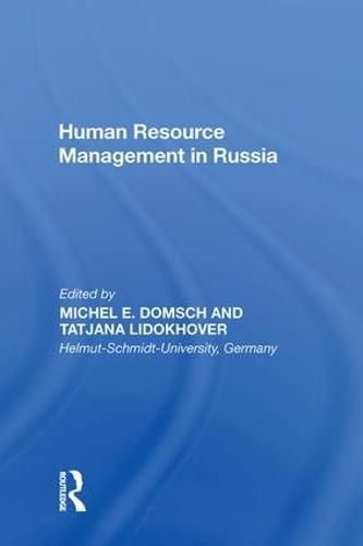 Cover image for Human Resource Management in Russia