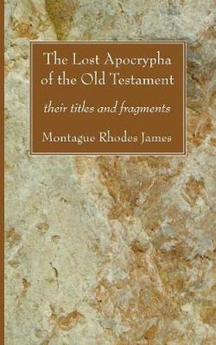 Cover image for The Lost Apocrypha of the Old Testament