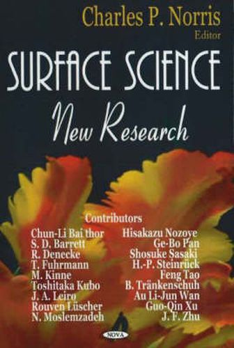 Cover image for Surface Science: New Research