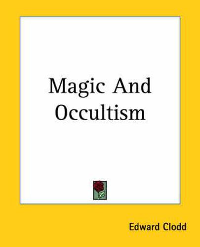 Cover image for Magic And Occultism