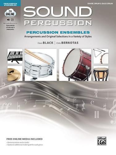 Cover image for Sound Percussion Ensembles Snare Drum & Bass Drum